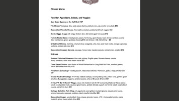 Fujiyama menu