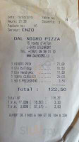 Dal Nigro menu