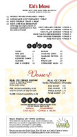 L'atelier Windsor menu