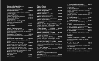 Pizzeria Il Porcino menu