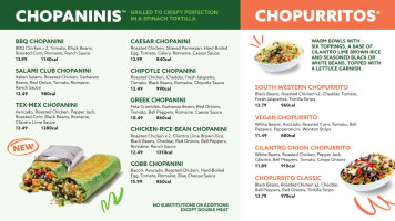 Cucina Piccante menu