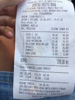 Zadar menu