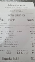 Caffeo Sportsbar menu