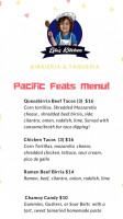 La Piazza menu
