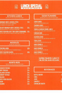 Chinarestaurant Nan King menu
