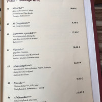 Pizzeria Heisser Ackerhof Al Cappuccino menu