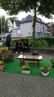 Zum Markgrafen Ihr Grieche In Fröndenberg Mit Biergarten Und Kegelbahn, Griechisch Essen outside