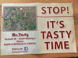 Mr. Tasty American Burgers menu