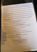 Irish Pub menu