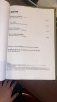 Cocktailbar Style menu