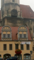 The Black House outside