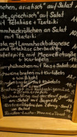 Weinwirtschaft Ergo Bibamus menu