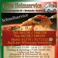 Pizzeria Alla Napoli Pizza, Schnitzel Nudelgerichte menu