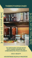 Walsrode Thebrothersdoner menu