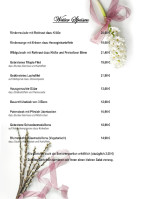 Gaststätte Pension Lindeneck menu