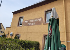 Alte Brauerei Grund outside