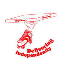 Magic John's Pizza logo
