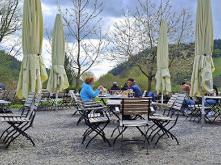 Wasserfall Bergcafé Beizle
