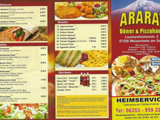 Ararat Doener Und Pizzahaus