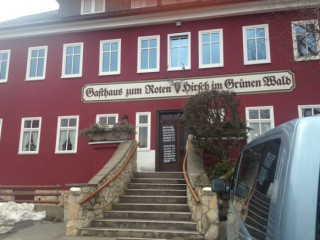 Gasthaus Zum Roten Hirsch Im Gruenen Wald
