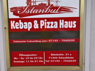 Istanbul Kebab Pizza