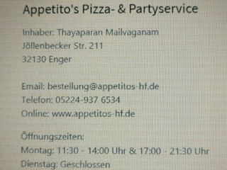 Appetito's Pizza Service