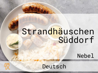 Strandhäuschen Süddorf
