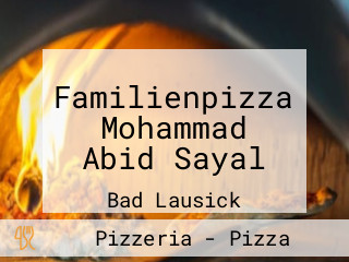 Familienpizza Mohammad Abid Sayal