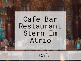 Cafe Bar Restaurant Stern Im Atrio