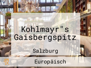 Kohlmayr"s Gaisbergspitz
