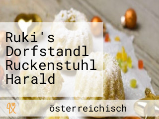 Ruki's Dorfstandl Ruckenstuhl Harald