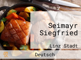 Seimayr Siegfried