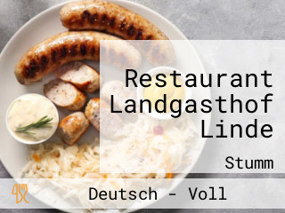 Restaurant Landgasthof Linde