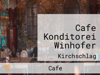 Cafe Konditorei Winhofer