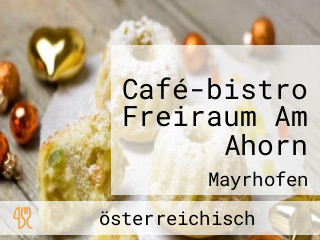Café-bistro Freiraum Am Ahorn