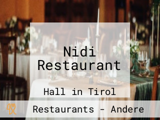 Nidi Restaurant