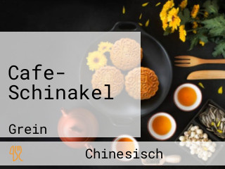 Cafe- Schinakel