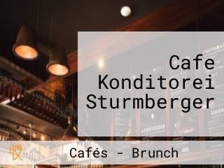 Cafe Konditorei Sturmberger