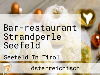 Bar-restaurant Strandperle Seefeld
