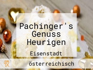 Pachinger's Genuss Heurigen