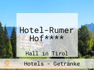 Hotel-Rumer Hof****
