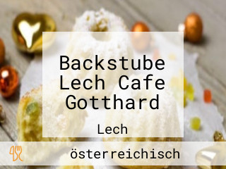 Backstube Lech Cafe Gotthard