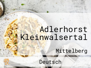 Adlerhorst Kleinwalsertal