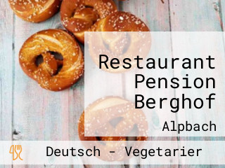 Restaurant Pension Berghof
