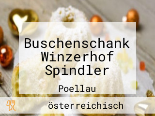 Buschenschank Winzerhof Spindler