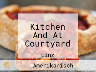 Kitchen And At Courtyard