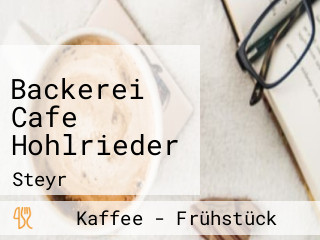 Backerei Cafe Hohlrieder