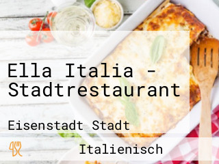 Ella Italia - Stadtrestaurant