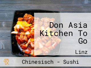 Don Asia Kitchen To Go