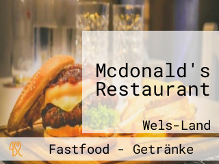 Mcdonald's Restaurant